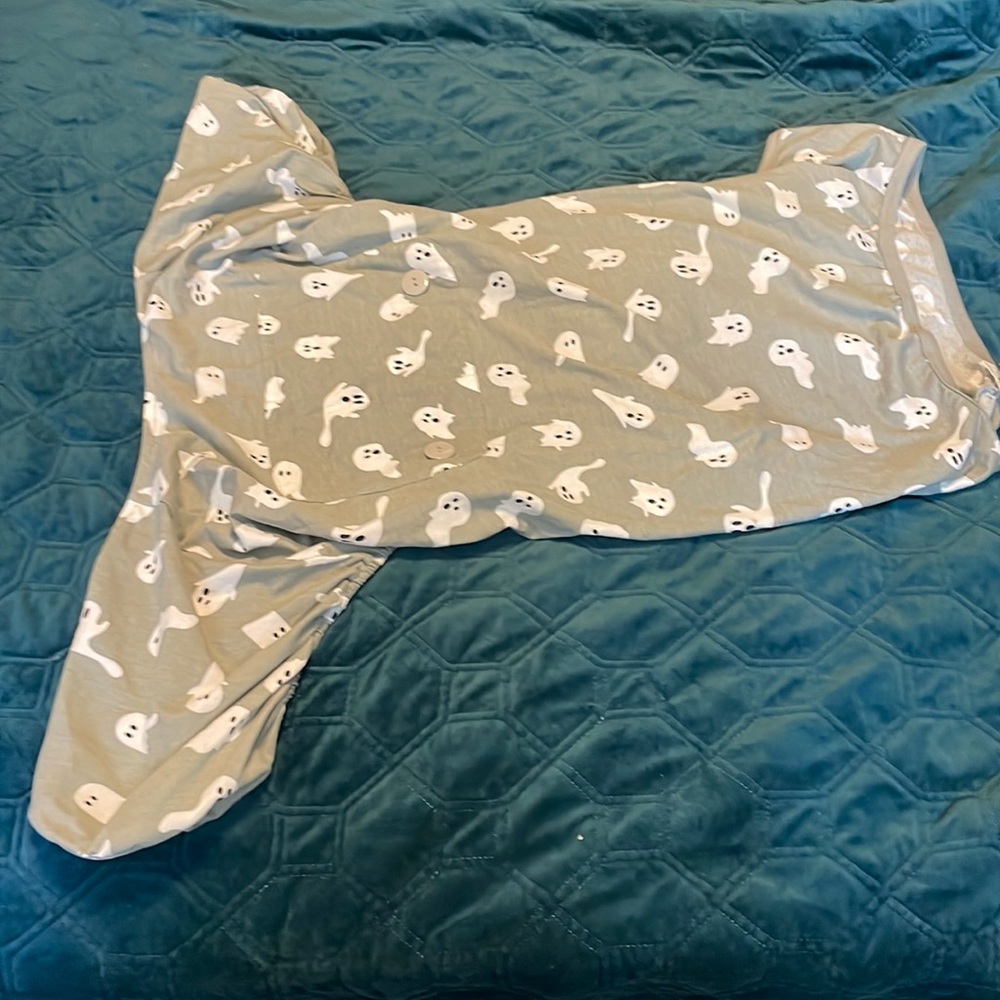 Dog ghost pajamas XXL NWT